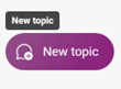 New Topic button in Copilot